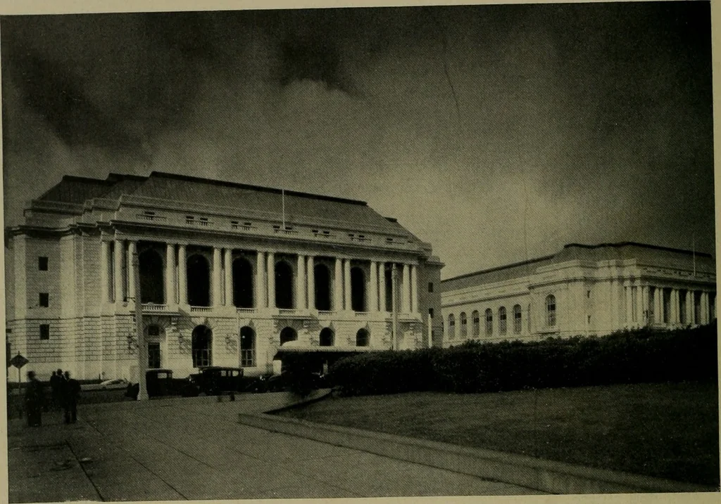 An illustration from Architect and engineer, 1905, leaf 101