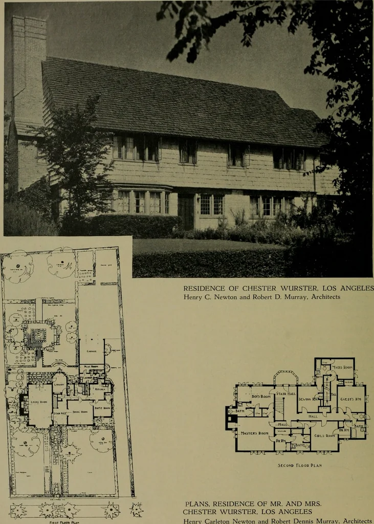 An illustration from Architect and engineer, 1905, leaf 133