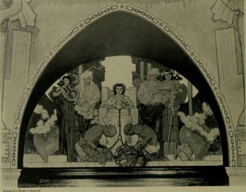An illustration from Architect and engineer, 1905, leaf 15