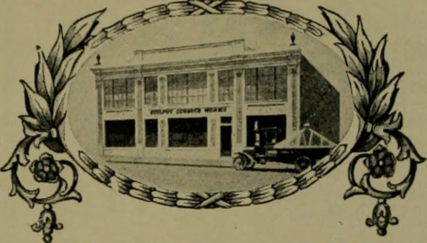 An illustration from Architect and engineer, 1905, leaf 158