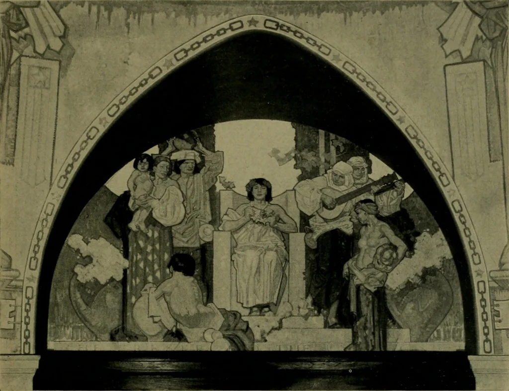 An illustration from Architect and engineer, 1905, leaf 16