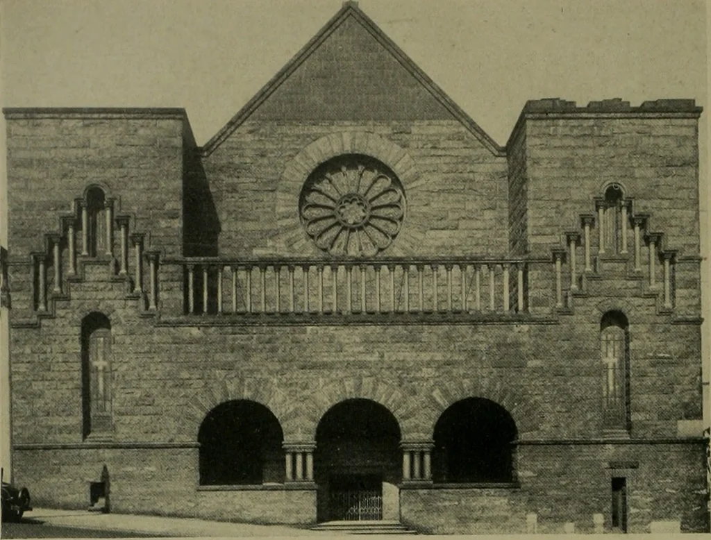 An illustration from Architect and engineer, 1905, leaf 185