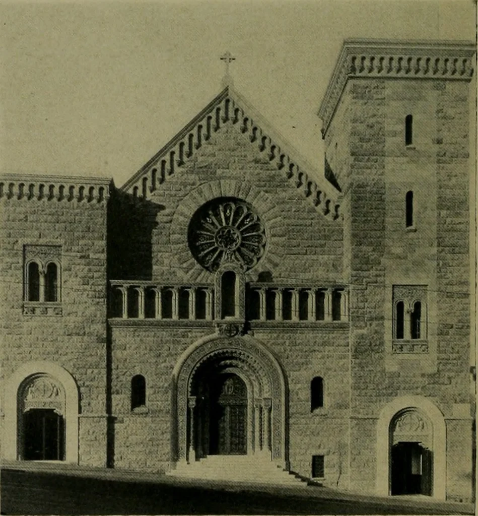 An illustration from Architect and engineer, 1905, leaf 185