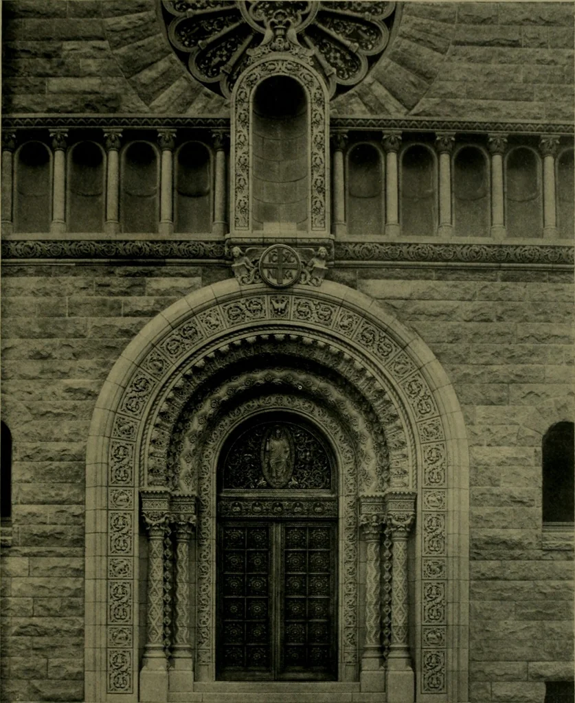 An illustration from Architect and engineer, 1905, leaf 186
