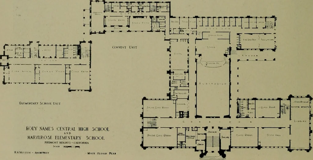 An illustration from Architect and engineer, 1905, leaf 187