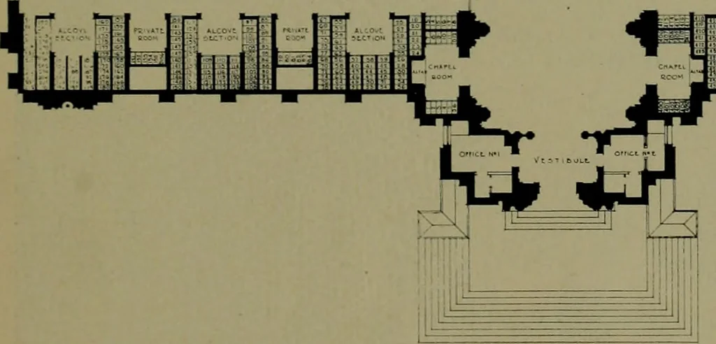 An illustration from Architect and engineer, 1905, leaf 190