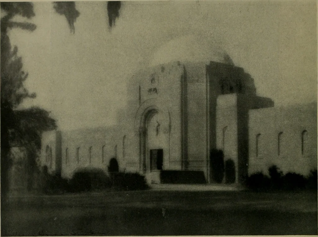 An illustration from Architect and engineer, 1905, leaf 191