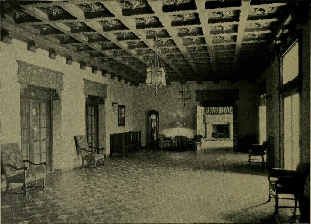An illustration from Architect and engineer, 1905, leaf 203