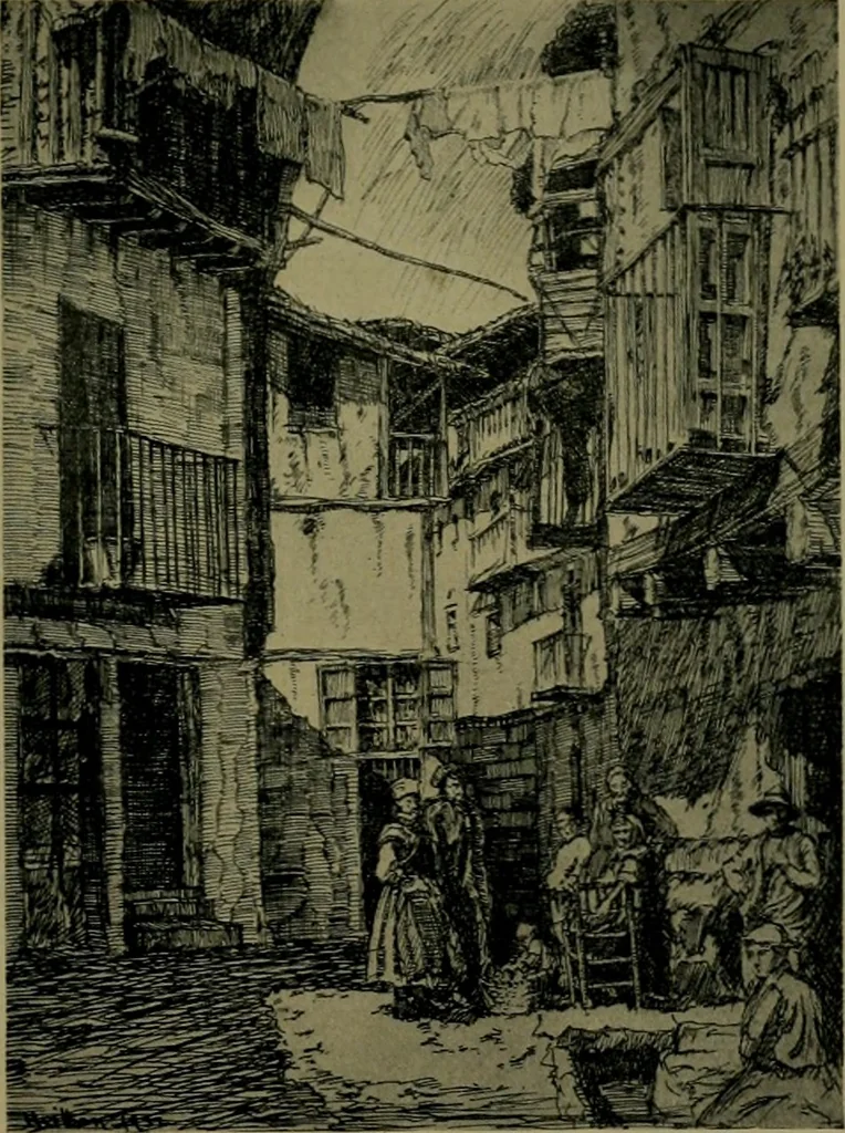 An illustration from Architect and engineer, 1905, leaf 208