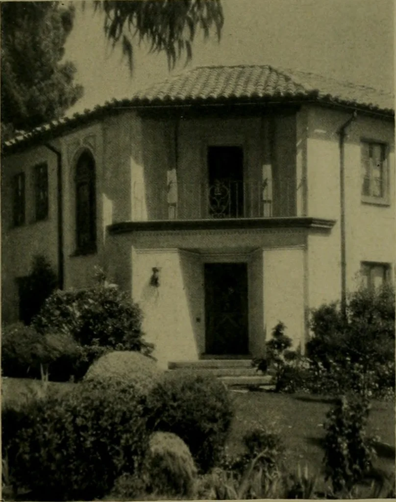 An illustration from Architect and engineer, 1905, leaf 268
