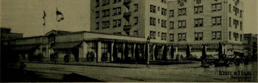 An illustration from Architect and engineer, 1905, leaf 272