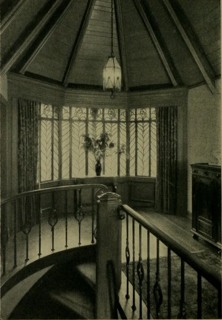 An illustration from Architect and engineer, 1905, leaf 275