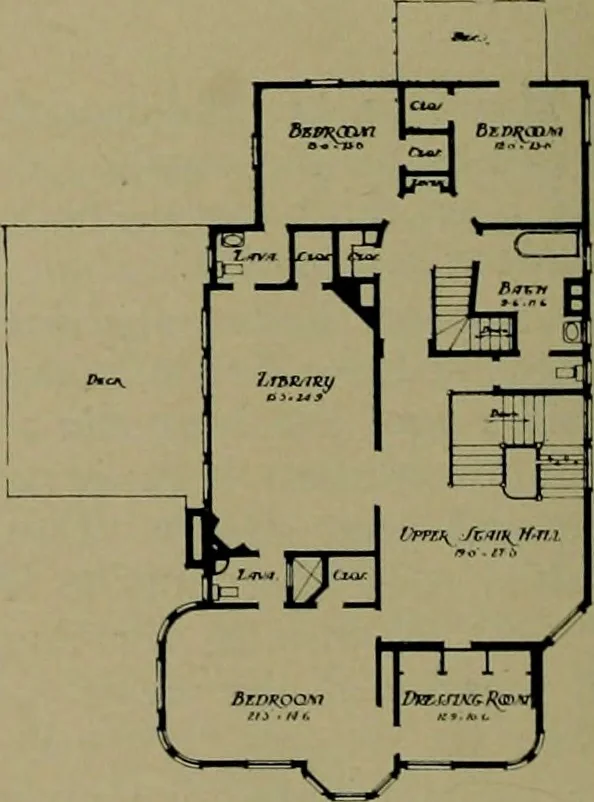 An illustration from Architect and engineer, 1905, leaf 279