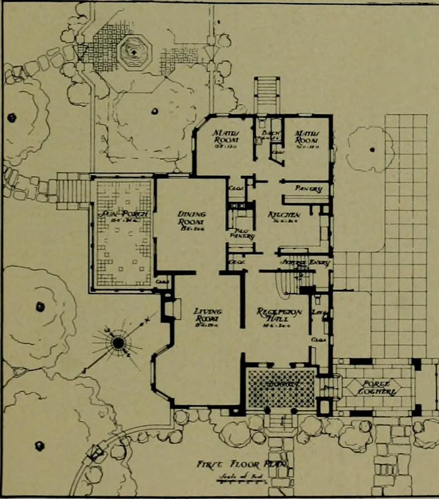 An illustration from Architect and engineer, 1905, leaf 280