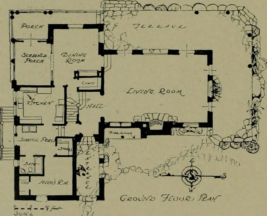 An illustration from Architect and engineer, 1905, leaf 283