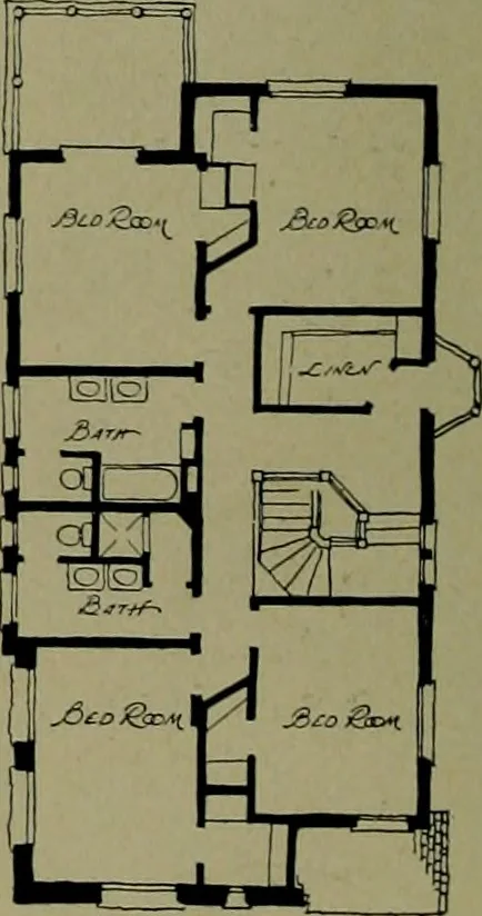 An illustration from Architect and engineer, 1905, leaf 283