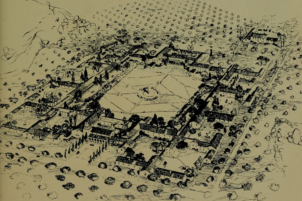 An illustration from Architect and engineer, 1905, leaf 318