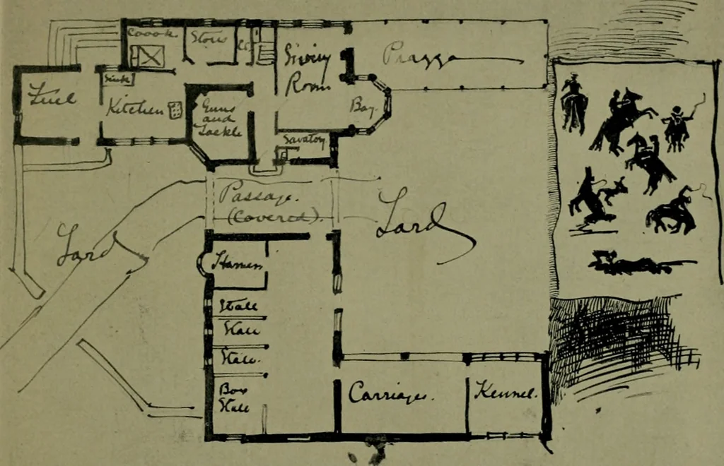 An illustration from Architect and engineer, 1905, leaf 382