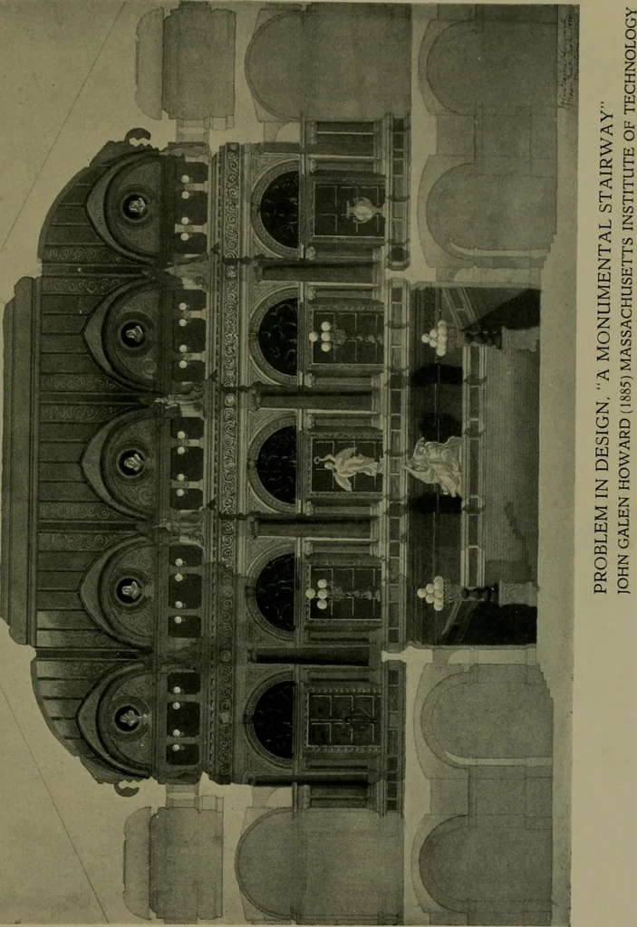 An illustration from Architect and engineer, 1905, leaf 384