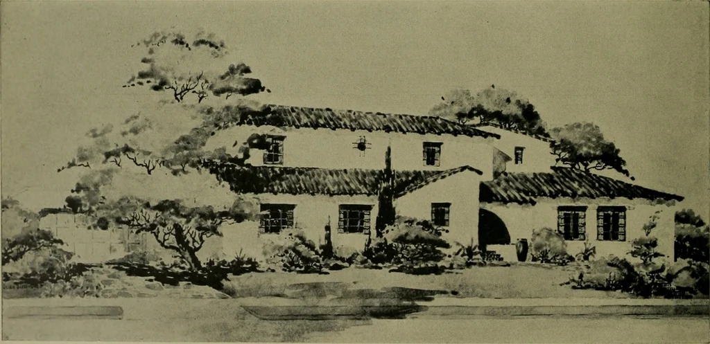 An illustration from Architect and engineer, 1905, leaf 41