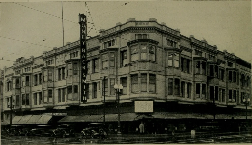 An illustration from Architect and engineer, 1905, leaf 445