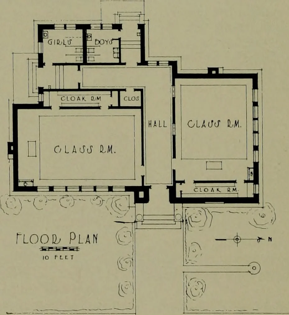 An illustration from Architect and engineer, 1905, leaf 447