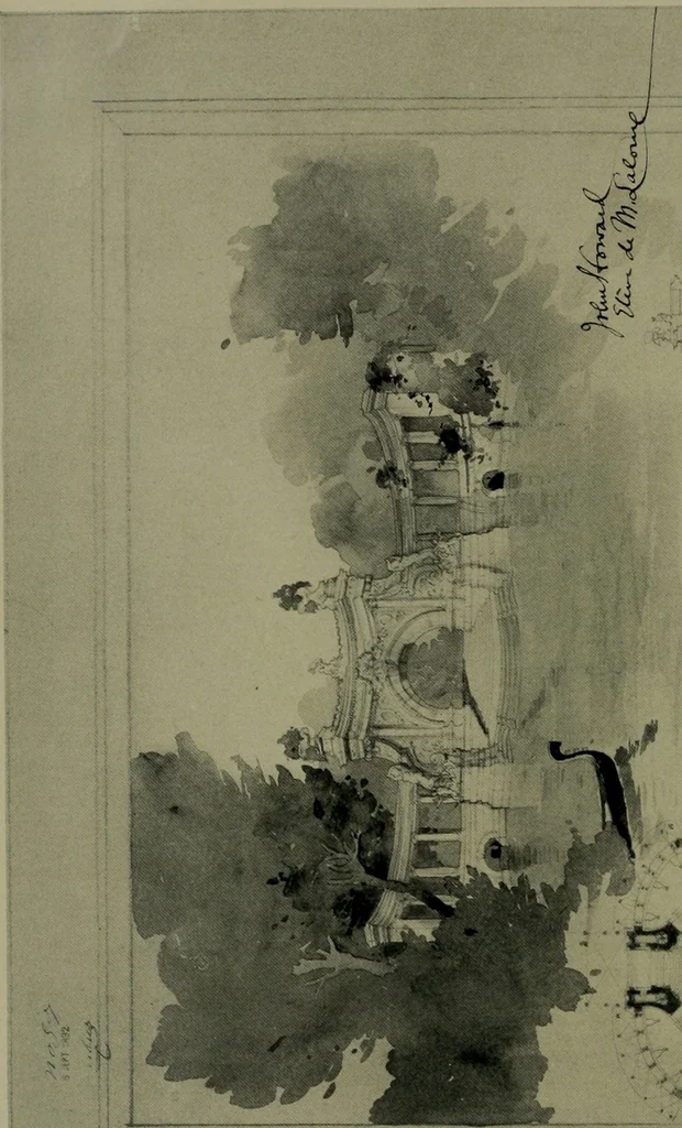 An illustration from Architect and engineer, 1905, leaf 457