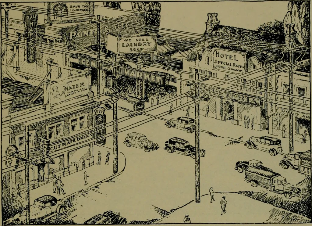 An illustration from Architect and engineer, 1905, leaf 52