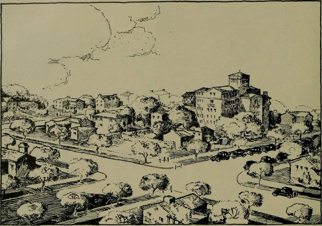 An illustration from Architect and engineer, 1905, leaf 53