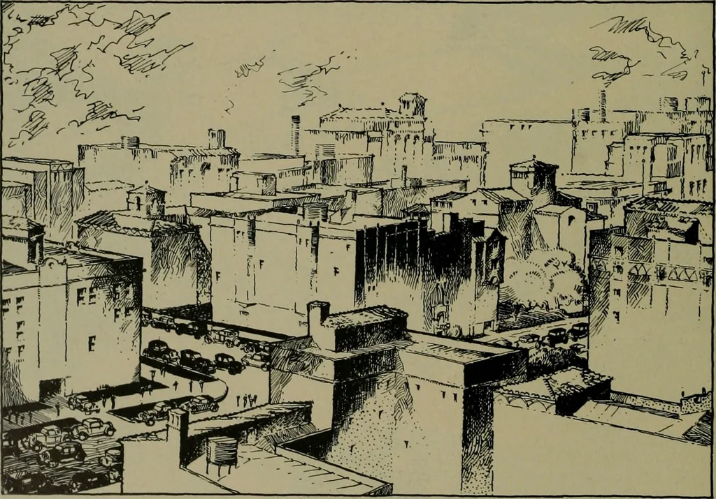 An illustration from Architect and engineer, 1905, leaf 53