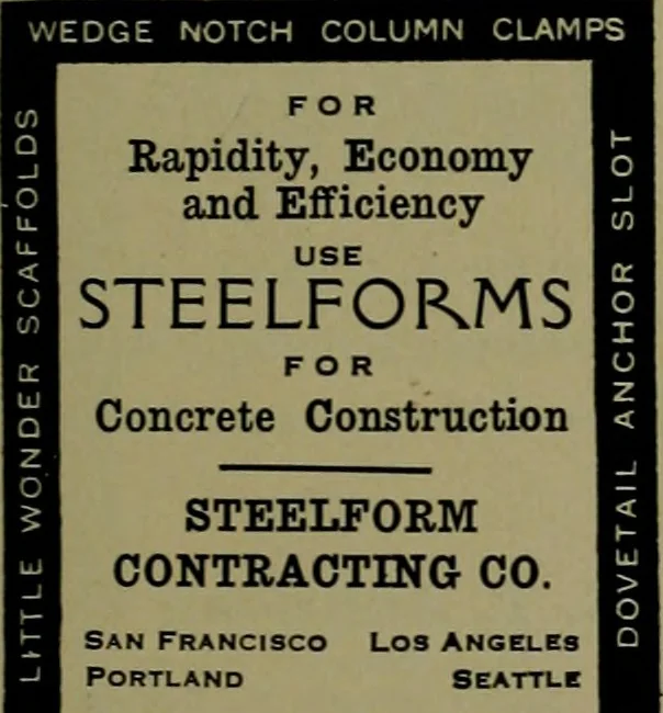 An illustration from Architect and engineer, 1905, leaf 92