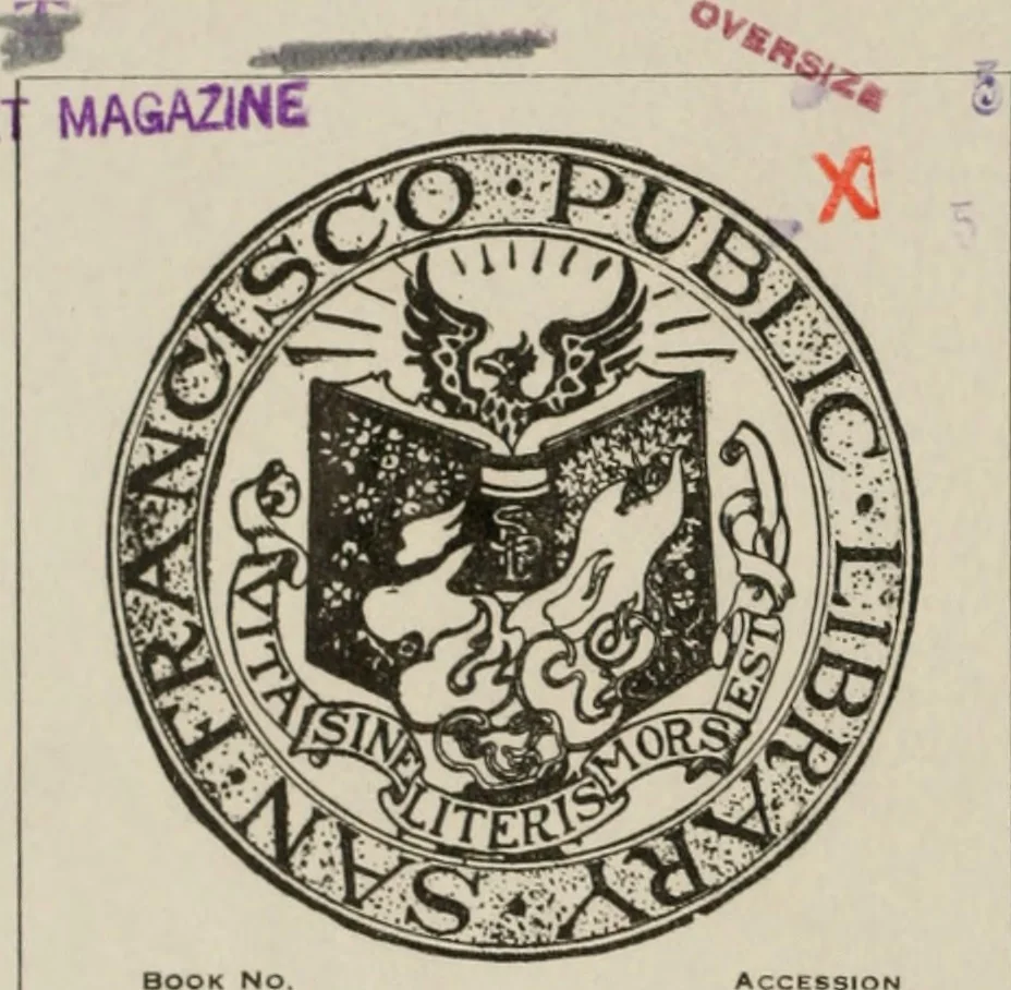 An illustration from Architect and engineer, 1905, leaf 1