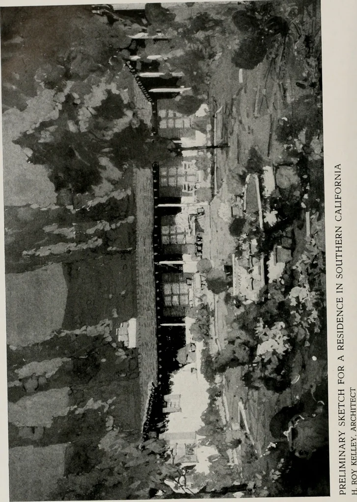 An illustration from Architect and engineer, 1905, leaf 109
