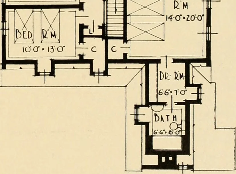 An illustration from Architect and engineer, 1905, leaf 12