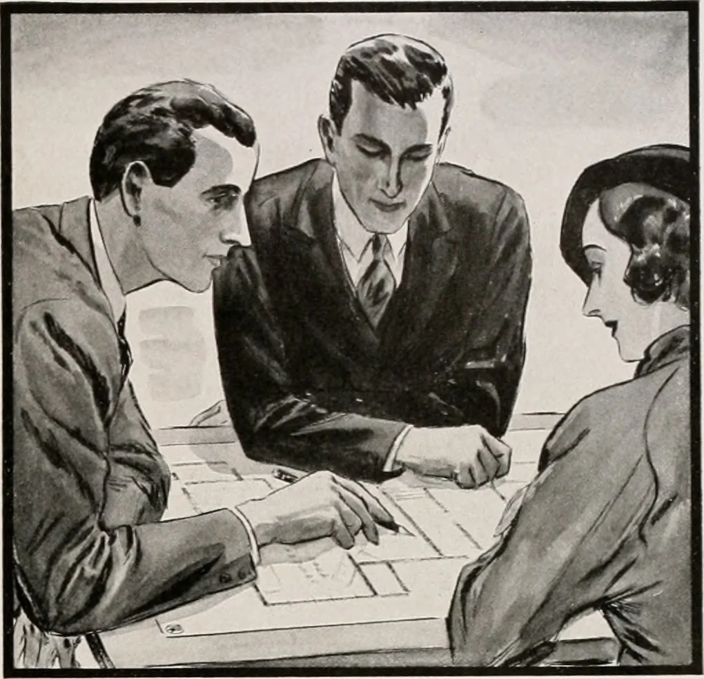 An illustration from Architect and engineer, 1905, leaf 136