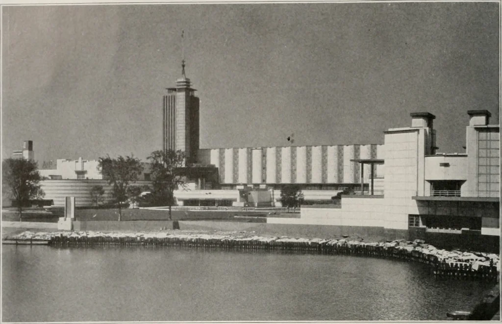 An illustration from Architect and engineer, 1905, leaf 163