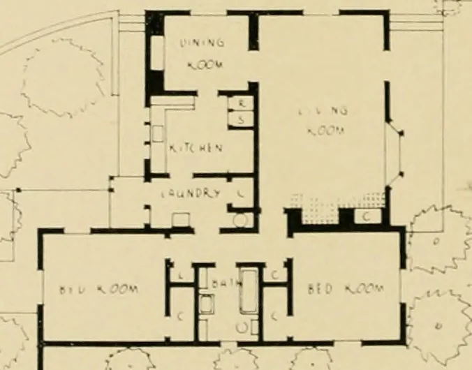 An illustration from Architect and engineer, 1905, leaf 17