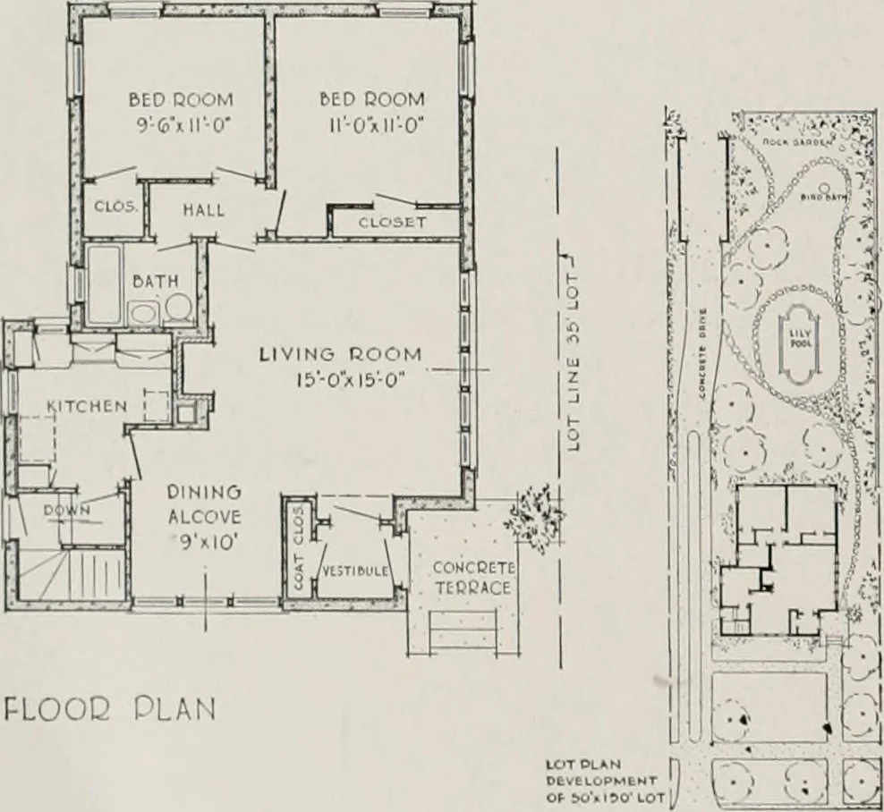 An illustration from Architect and engineer, 1905, leaf 195