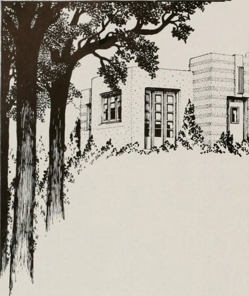 An illustration from Architect and engineer, 1905, leaf 333