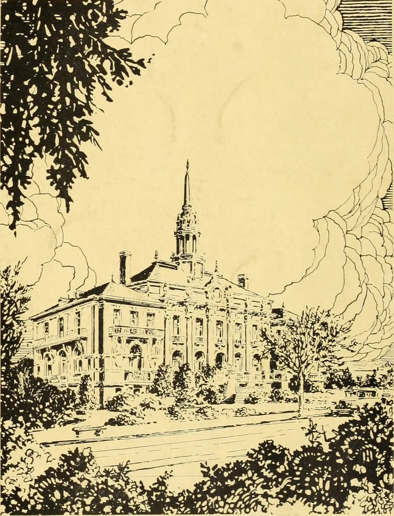 An illustration from Architect and engineer, 1905, leaf 370