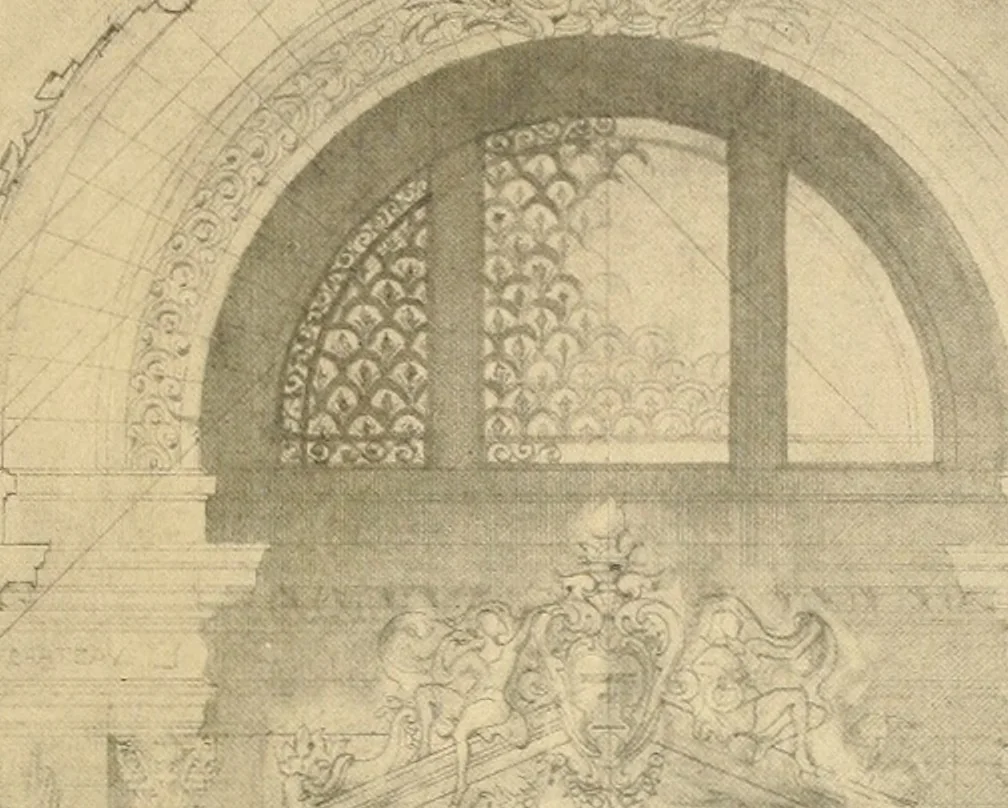 An illustration from Architect and engineer, 1905, leaf 38