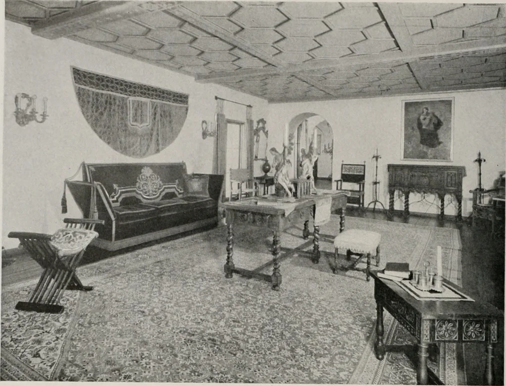 An illustration from Architect and engineer, 1905, leaf 381