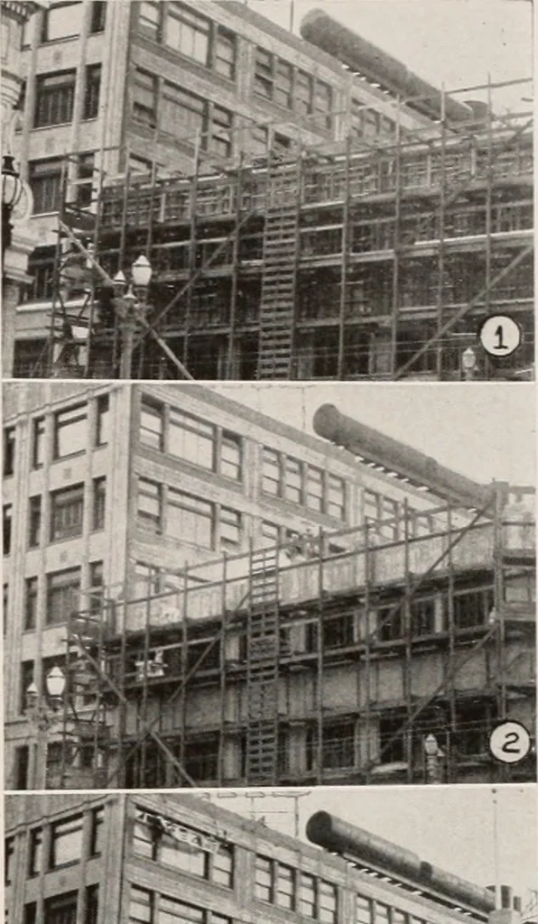 An illustration from Architect and engineer, 1905, leaf 400