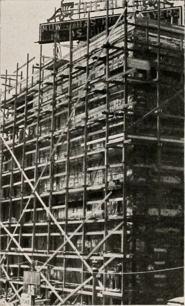 An illustration from Architect and engineer, 1905, leaf 402