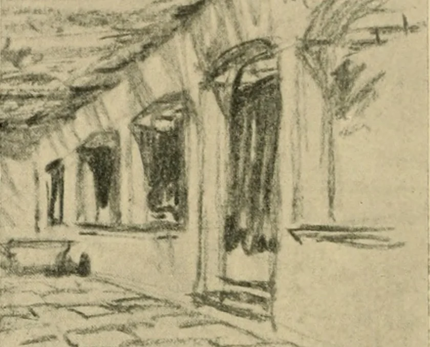 An illustration from Architect and engineer, 1905, leaf 41