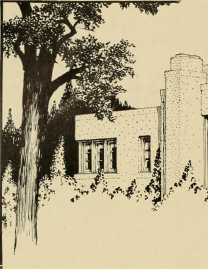 An illustration from Architect and engineer, 1905, leaf 43