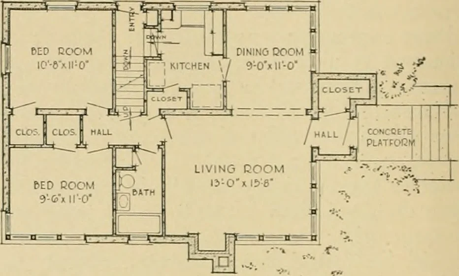 An illustration from Architect and engineer, 1905, leaf 43
