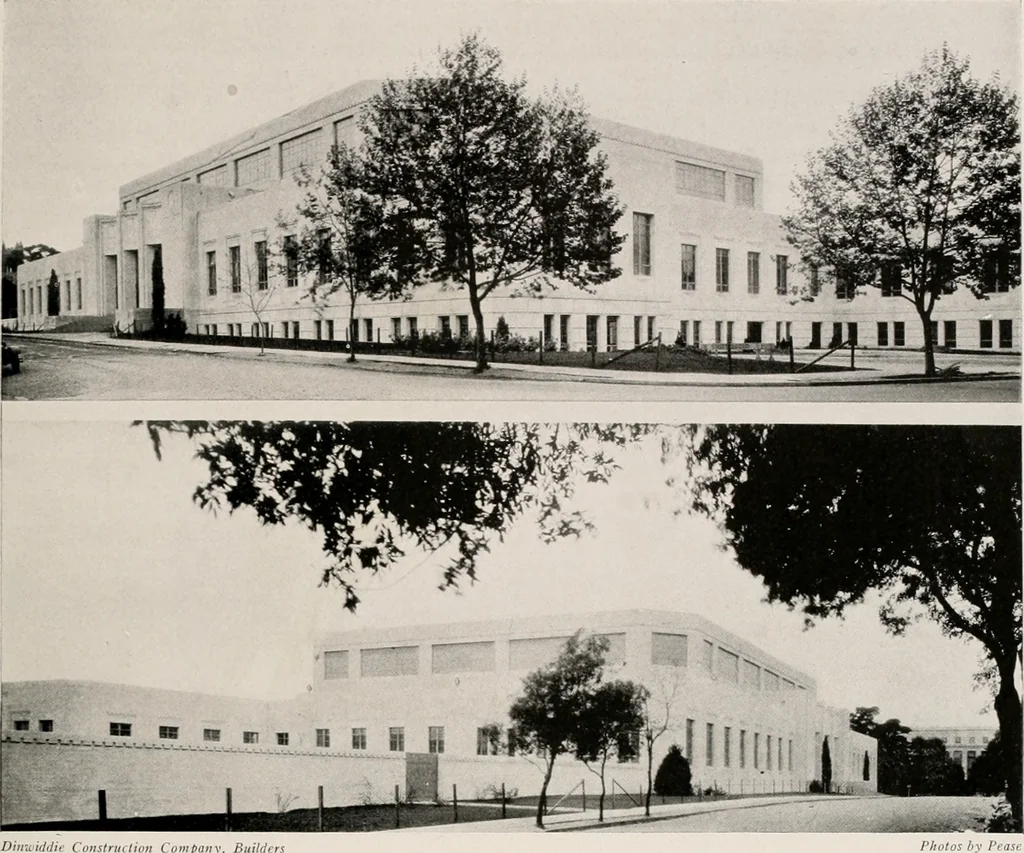 An illustration from Architect and engineer, 1905, leaf 84