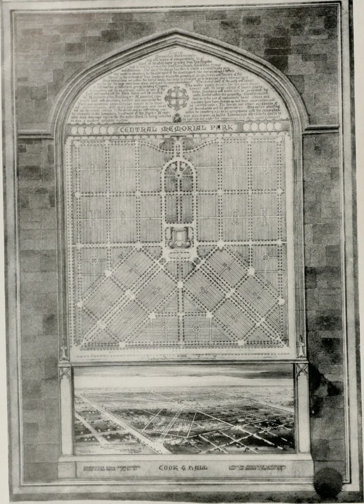 An illustration from Architect and engineer, 1905, leaf 93