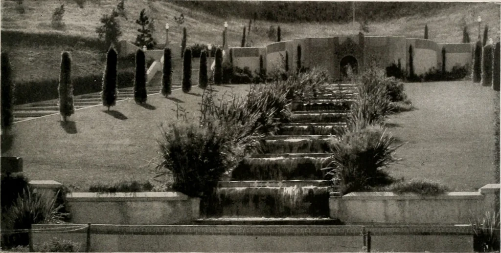An illustration from Architect and engineer, 1905, leaf 96